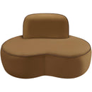  Manufacturer Color_Saddle -- Swerve Saddle Velvet Upholstered Chair IMAGE 8