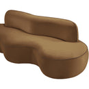  Manufacturer Color_Saddle -- Swerve 101" Saddle Velvet Upholstered Sofa IMAGE 15