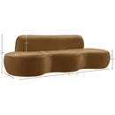  Manufacturer Color_Saddle -- Swerve 101" Saddle Velvet Upholstered Sofa IMAGE 19
