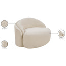  Manufacturer Color_Beige -- Meridian Caspian Stationary Chair IMAGE 15