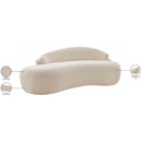  Manufacturer Color_Beige -- Meridian Caspian Stationary Loveseat IMAGE 16