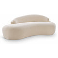  Manufacturer Color_Beige -- Meridian Caspian Stationary Loveseat IMAGE 1