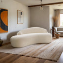  Manufacturer Color_Beige -- Meridian Caspian Stationary Loveseat IMAGE 2