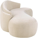  Manufacturer Color_Beige -- Meridian Caspian Stationary Sofa IMAGE 4