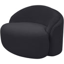  Manufacturer Color_Black -- Caspian Black Chenille Fabric Upholstered Chair IMAGE 10