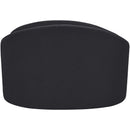 Manufacturer Color_Black -- Caspian Black Chenille Fabric Upholstered Chair IMAGE 5