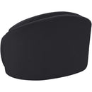  Manufacturer Color_Black -- Caspian Black Chenille Fabric Upholstered Chair IMAGE 8