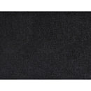  Meridian Caspian 79" Black Chenille Fabric Upholstered Loveseat IMAGE 15