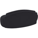  Manufacturer Color_Black -- Caspian 79" Black Chenille Fabric Upholstered Loveseat IMAGE 5