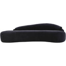  Manufacturer Color_Black -- Caspian 101" Black Chenille Fabric Upholstered Sofa IMAGE 3