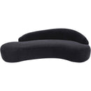  Manufacturer Color_Black -- Caspian 101" Black Chenille Fabric Upholstered Sofa IMAGE 8