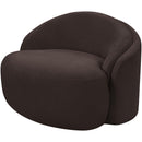  Manufacturer Color_Brown -- Caspian Brown Chenille Fabric Upholstered Chair IMAGE 10