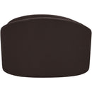  Meridian Caspian Brown Chenille Fabric Upholstered Chair IMAGE 5