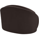 Meridian Caspian Brown Chenille Fabric Upholstered Chair IMAGE 7