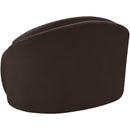  Manufacturer Color_Brown -- Caspian Brown Chenille Fabric Upholstered Chair IMAGE 8