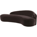  Manufacturer Color_Brown -- Caspian 101" Brown Chenille Fabric Upholstered Sofa IMAGE 10