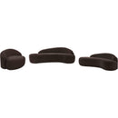  Manufacturer Color_Brown -- Caspian 101" Brown Chenille Fabric Upholstered Sofa IMAGE 17