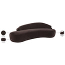  Manufacturer Color_Brown -- Caspian 101" Brown Chenille Fabric Upholstered Sofa IMAGE 20