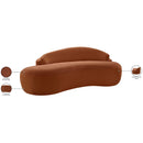  Manufacturer Color_Cognac -- Caspian 79" Cognac Chenille Fabric Upholstered Loveseat IMAGE 20