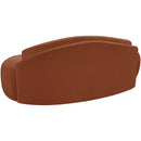  Manufacturer Color_Cognac -- Caspian 79" Cognac Chenille Fabric Upholstered Loveseat IMAGE 7