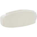  Manufacturer Color_Cream -- Caspian 79" Cream Chenille Fabric Upholstered Loveseat IMAGE 8