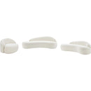  Manufacturer Color_Cream -- Caspian 101" Cream Chenille Fabric Upholstered Sofa IMAGE 19