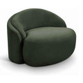  Manufacturer Color_Green -- Caspian Green Chenille Fabric Upholstered Chair IMAGE 1