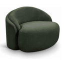  Manufacturer Color_Green -- Caspian Green Chenille Fabric Upholstered Chair IMAGE 1