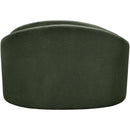  Manufacturer Color_Green -- Caspian Green Chenille Fabric Upholstered Chair IMAGE 5