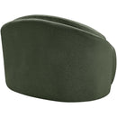  Manufacturer Color_Green -- Caspian Green Chenille Fabric Upholstered Chair IMAGE 8