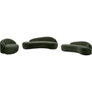  Manufacturer Color_Green -- Caspian 79" Green Chenille Fabric Upholstered Loveseat IMAGE 17
