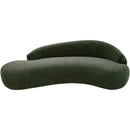  Manufacturer Color_Green -- Caspian 101" Green Chenille Fabric Upholstered Sofa IMAGE 7
