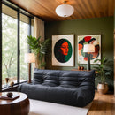  Manufacturer Color_Black -- Meridian Relax Stationary Sofa IMAGE 2