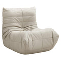  Manufacturer Color_Cream -- Relax Cream Vegan Leather Upholstered Chair IMAGE 1