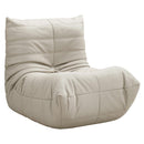  Meridian Relax Cream Vegan Leather Upholstered Chair IMAGE 1