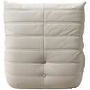  Manufacturer Color_Cream -- Relax Cream Vegan Leather Upholstered Chair IMAGE 5