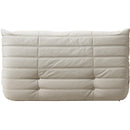  Manufacturer Color_Cream -- Relax 54.75" Cream Vegan Leather Upholstered Loveseat IMAGE 5