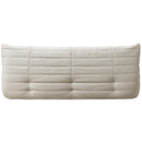  Manufacturer Color_Cream -- Relax 77.75" Cream Vegan Leather Upholstered Sofa IMAGE 5