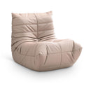 Meridian Relax Tan Vegan Leather Upholstered Chair IMAGE 1