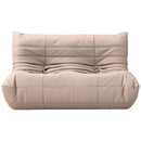  Manufacturer Color_Tan -- Relax 54.75" Tan Vegan Leather Upholstered Loveseat IMAGE 3