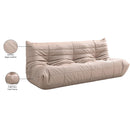  Manufacturer Color_Tan -- Relax 77.75" Tan Vegan Leather Upholstered Sofa IMAGE 10