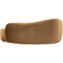  Manufacturer Color_Saddle -- Gustavo Saddle Velvet Upholstered Chaise IMAGE 4