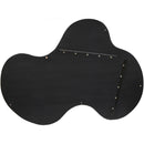  Meridian Oblique Pink Iron Frame Mirror IMAGE 5