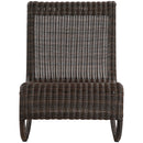  Meridian Antigua Brown Wicker Outdoor Patio Rocking Chair IMAGE 3