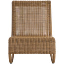  Meridian Antigua Natural Wicker Outdoor Patio Rocking Chair IMAGE 3