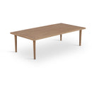  Meridian Laguna Natural Aluminum Outdoor Patio Coffee Table IMAGE 1