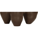  Meridian Fiore Brown Concrete Indoor/Outdoor Coffee Table IMAGE 4