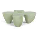 Meridian Fiore Green Concrete Indoor/Outdoor Coffee Table IMAGE 1