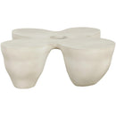  Meridian Fiore Taupe Concrete Indoor/Outdoor Coffee Table IMAGE 3