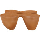  Meridian Fiore Terracotta Concrete Indoor/Outdoor Coffee Table IMAGE 5